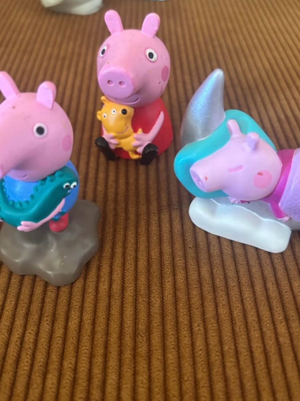 Pink Pig Character Toy Set - Kids Action Figures